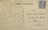 Carte postale autographe.. GUILLAUMIN, Émile.