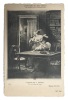 Carte Postale autographe, lundi 7 septembre 1908 ; 14 x 9 cm.. LOUŸS, Pierre.