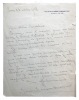Ensemble de 4 lettres autographes signées adressées à Madeleine Renaud.. [RENAUD, Madeleine].[BERNARD, Jean-Jacques.] — [GRANVAL, Charles.] — ...