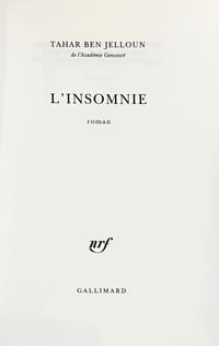 L’Insomnie.