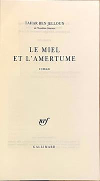 Le Miel et l'Amertume.