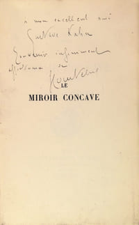 Le Miroir concave orné d’en-têtes par Pierre-Jean Poitevin.