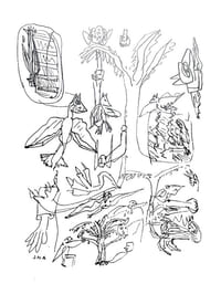 Le Sang profond. Illustrations de l’Auteur.