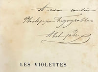 Les Violettes, élégies et poèmes.