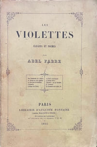 Les Violettes, élégies et poèmes.