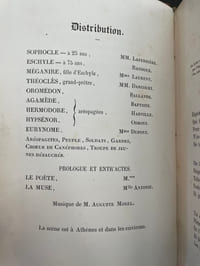 La Fille d’Eschyle, étude antique en cinq actes et en vers. 