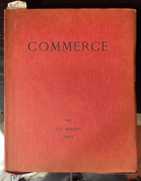 Commerce. Cahiers Trimestriels. VIII. 1926.