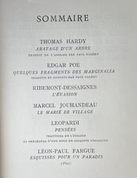 Commerce. Cahiers Trimestriels. XIV. Hiver 1927.