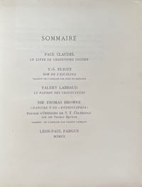 Commerce. Cahiers Trimestriels. XXI. Automne 1929.