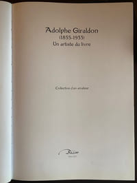Adolphe Giraldon (1855-1933). Un artiste du livre. Collection d’un amateur.
