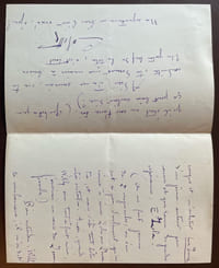 Lettre autographe signée, (sans lieu, sans date), à Maurice Edmond Saillant, dit Curnonsky.