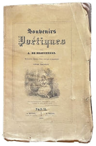 Souvenirs poétiques.