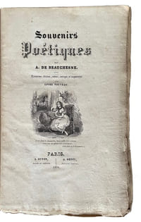 Souvenirs poétiques.
