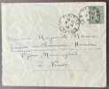 Lettre autographe de Colette à son amie Marguerite Moreno, le 8 avril 1918, 2 pages in-4 : 232 x 197, accompagnée de son enveloppe timbrée à la date ...