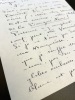 Lettre autographe signée, à son amie Marguerite Moreno.. COLETTE, Sidonie-Gabrielle.