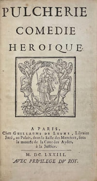 Pulchérie, comédie héroïque.
