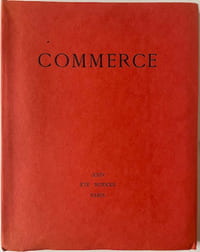 Commerce. Cahiers Trimestriels. XXIV. Été 1930.