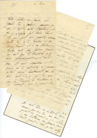3 L.A.S., Paris 4 juin 1840, 27 mars 1847 et Angers 22 juillet 1850, à la comtesse de Macheco.