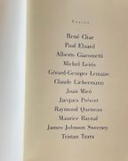 Miró, œuvre gravé. par [COLLECTIF]. - René Char, Paul Eluard, Michel Leiris, Jacques Prévert... - Image 4