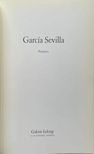 García Sevilla. Peintures.