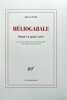H&eacute;liogabale. Drame en quatre actes. &Eacute;dition &eacute;tablie et pr&eacute;sent&eacute;e par Fran&ccedil;ois Rouget.. GENET, Jean.