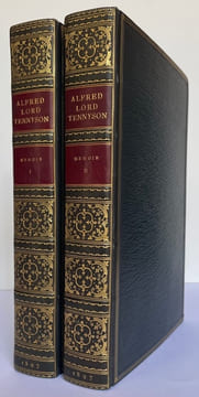Alfred Lord Tennyson. A memoir By his son. . TENNYSON (Hallam, baron).