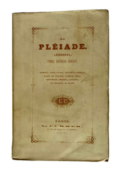 La Pléiade. Légendes, poèmes, nouvelles, fabliaux. . LA PLÉIADE.