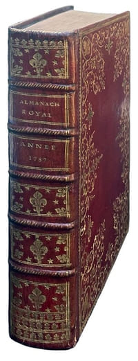 Almanach royal. Année M. DCC. LXXXVII.