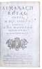 Almanach royal. Ann&eacute;e M. DCC. LXXXVII.. [ALMANACH].
