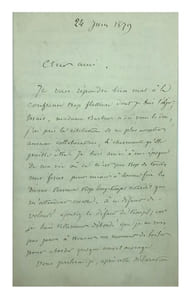 L.A.S., 24 juin 1879, à un ami
