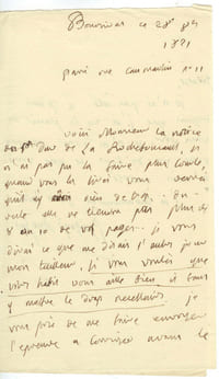 2 L.A.S., Paris 29 août et 28 octobre 1821, à monsieur Lefort, éditeur de la galerie historique.
