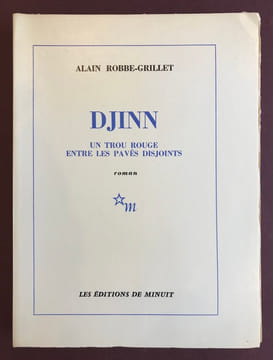 Djinn. Un trou rouge entre les pavés disjoints.. ROBBE-GRILLET Alain