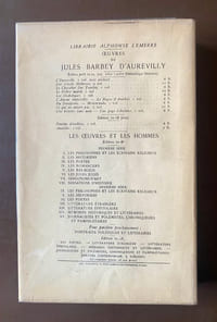 XIXe siècle (Deuxième série). Les œuvres et les Hommes par Jules Barbey d’Aurevilly. Journalistes et polémistes, Chroniqueurs et pamphlétaires.