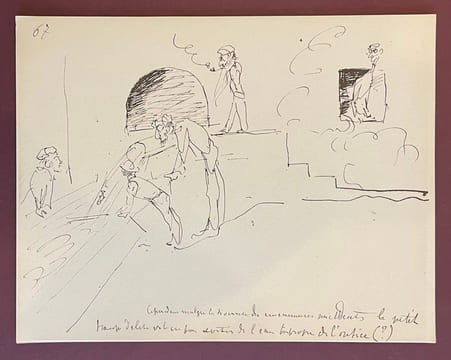 Submersion.. TOULOUSE-LAUTREC, Henri de.