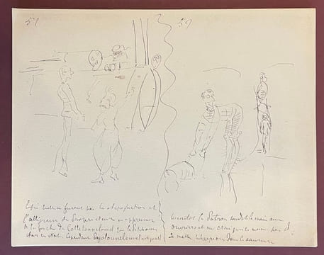 Submersion.. TOULOUSE-LAUTREC, Henri de.