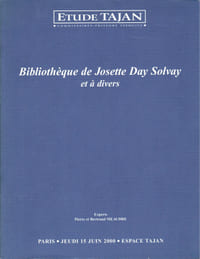 Bibliothèque de Josette Day Solvay et à divers.