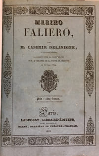 Marino Faliero.