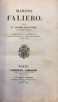 Marino Faliero.