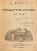Almanach de la République et Canton de Neuchatel pour 1857 (Première année).. ALMANACH