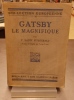 Gatsby le magnifique.. FITZGERALD (Francis Scott)