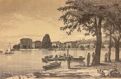 Neuchâtel et ses environs.