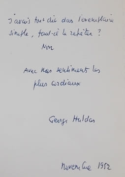 Chants de la nuit. Poésie. HALDAS (Georges)