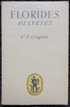 Florides helvètes.. CINGRIA (Charles-Albert)