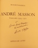 André Masson. Gravures 1924-1972.. [MASSON] - PASSERON (Roger)