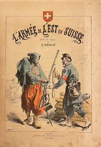 L'Armée de l'Est en Suisse. Notes et croquis.
