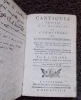 Cantiques adaptés à la doctrine et à la méthode du catéchisme d'Heidelberg.. GROSS (Jean-Jacques)