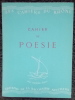 Cahier de Poésie.. Collectif