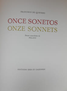 Once sonetos - Onze sonnets.
