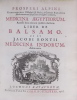 Prosperi Alpini Medicina Aegyptiorum. Accessit eiusdem liber de balsamo, ut et Jacobi Bontii medicina Indorum.. ALPINUS (Prosper) - BONTIUS (Jacobus)