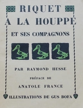 Riquet à la Houppe.. [BOFA] - HESSE (Raymond)